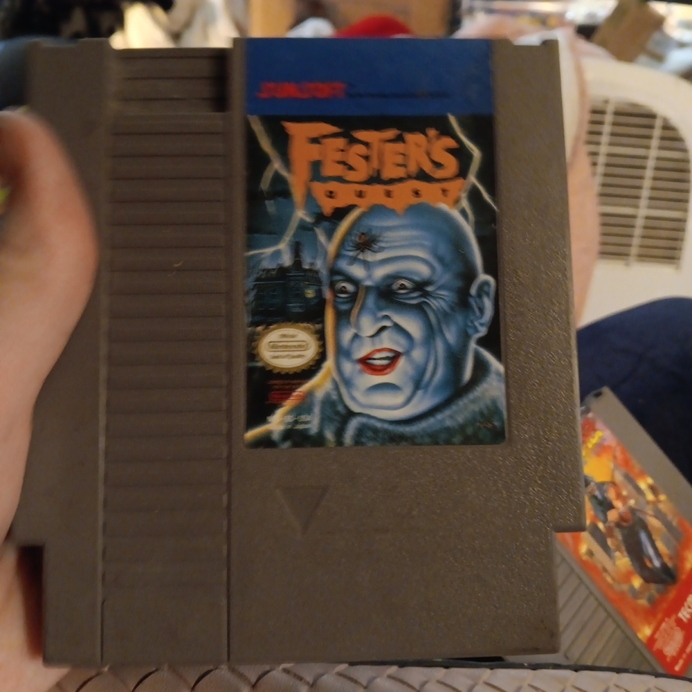 Jaleco Fester's Quest NES Game Cartridge - Gray